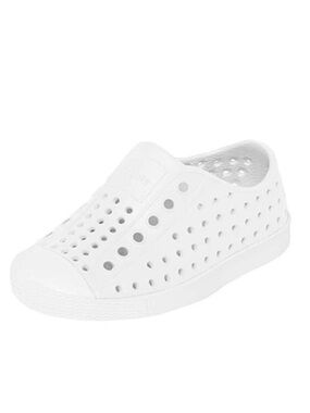 Native Sneakers Jefferson Shell White Slip On Water Play Infant Baby Size 5